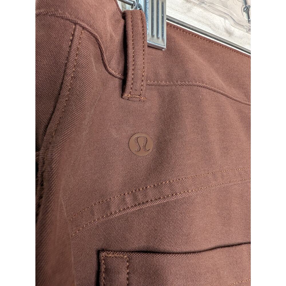 Lululemon On the Fly Women Wide-Leg 7/8 Pant Woven Mocha 29 - Picture 4 of 5